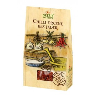 Chilli drcené bez jader 20g